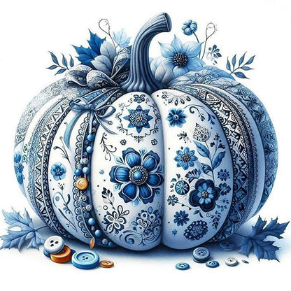 Pumpkins - Full Round Drill Diamond Painting 30*30CM