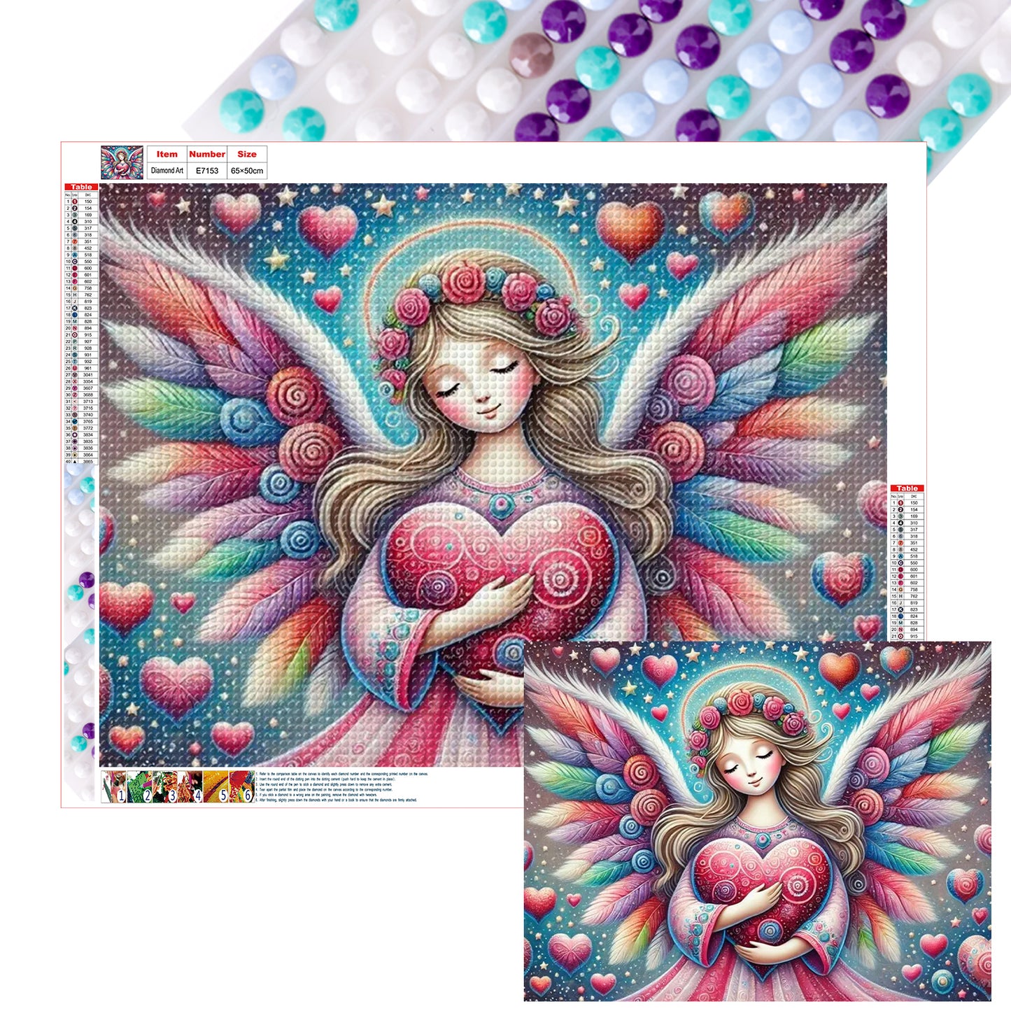 Girls - Full Round Drill Diamond Painting 50*65CM
