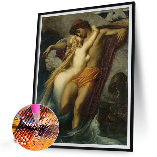 Man And Woman - Full Round Drill Diamond Painting 40*50CM