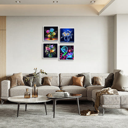 Flowers And Birds - Full Round Drill Diamond Painting 30*30CM