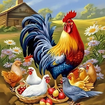 Animals - Full Round Drill Diamond Painting 30*30CM