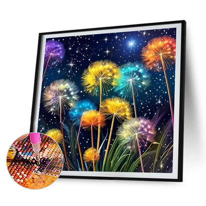 Flower - Full Round Drill Diamond Painting 30*30CM