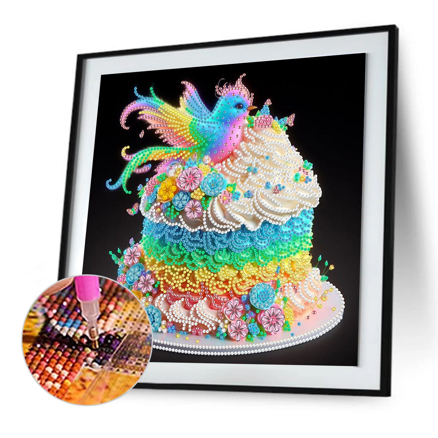 Cakes And Sweets - Special Shaped Drill Diamond Painting 30*30CM