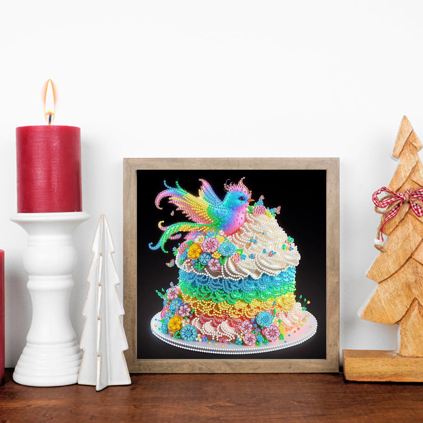 Cakes And Sweets - Special Shaped Drill Diamond Painting 30*30CM