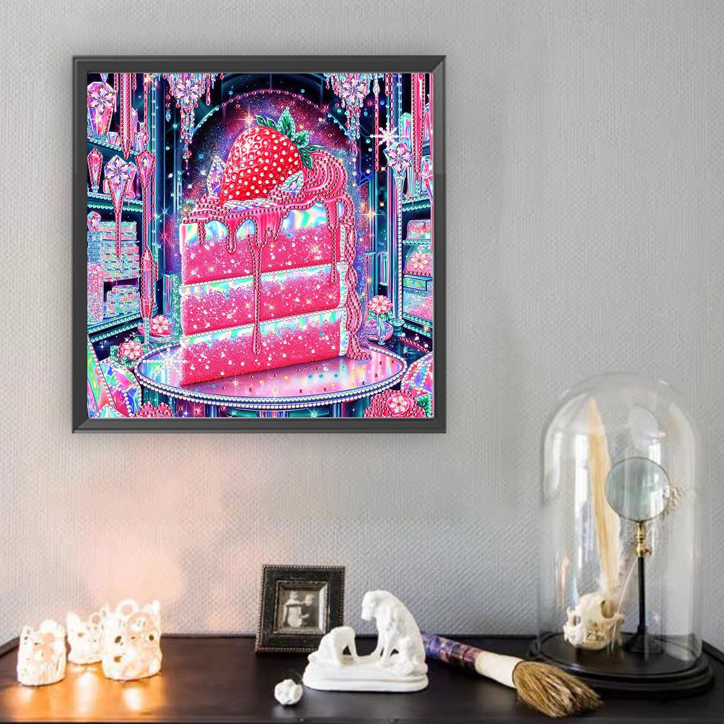 Cakes And Sweets - Special Shaped Drill Diamond Painting 30*30CM