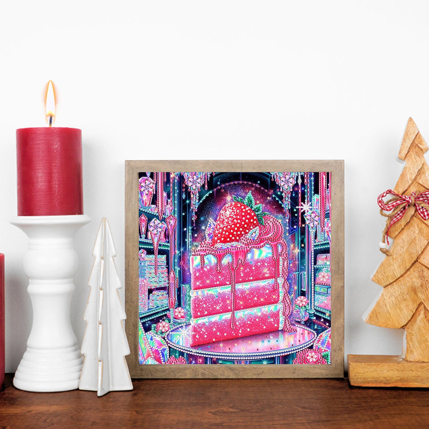 Cakes And Sweets - Special Shaped Drill Diamond Painting 30*30CM