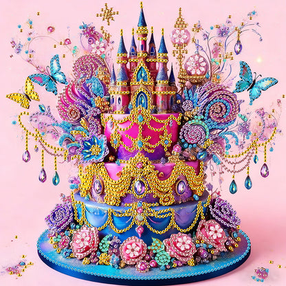 Cakes And Sweets - Special Shaped Drill Diamond Painting 30*30CM