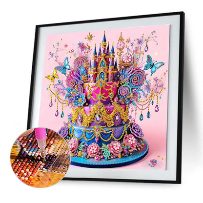 Cakes And Sweets - Special Shaped Drill Diamond Painting 30*30CM