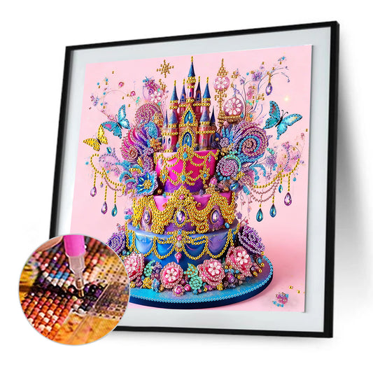 Cakes And Sweets - Special Shaped Drill Diamond Painting 30*30CM
