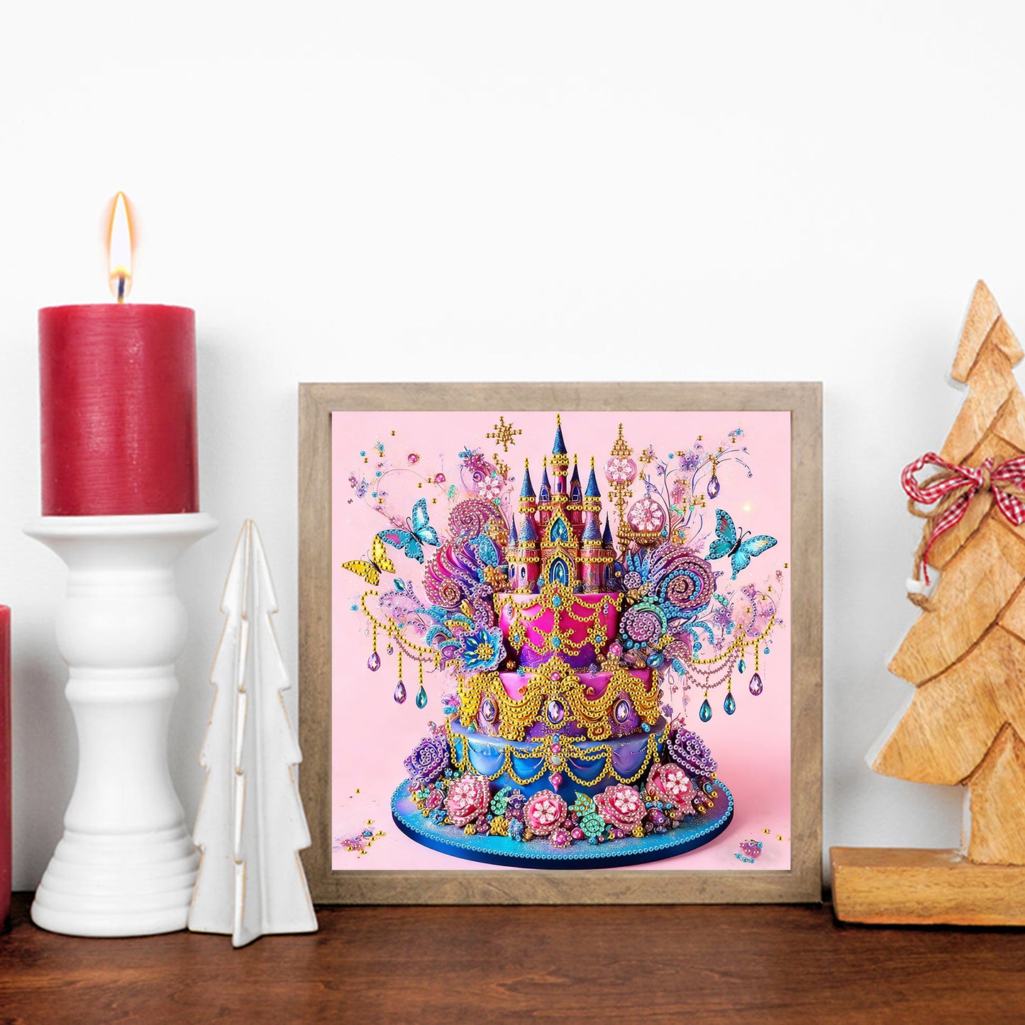 Cakes And Sweets - Special Shaped Drill Diamond Painting 30*30CM