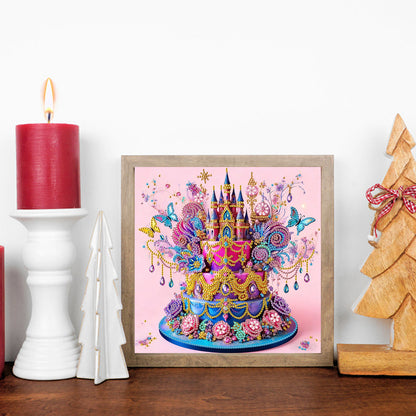 Cakes And Sweets - Special Shaped Drill Diamond Painting 30*30CM