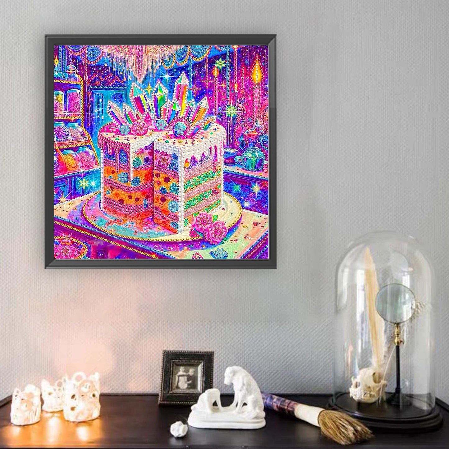 Cakes And Sweets - Special Shaped Drill Diamond Painting 30*30CM