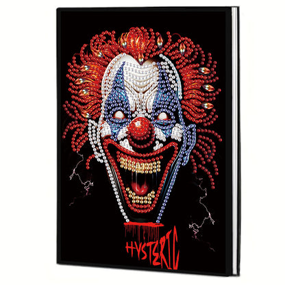 2pcs Human Head Partial DIY 50 Pages A5 Diamond Painting Notebook for Study Home