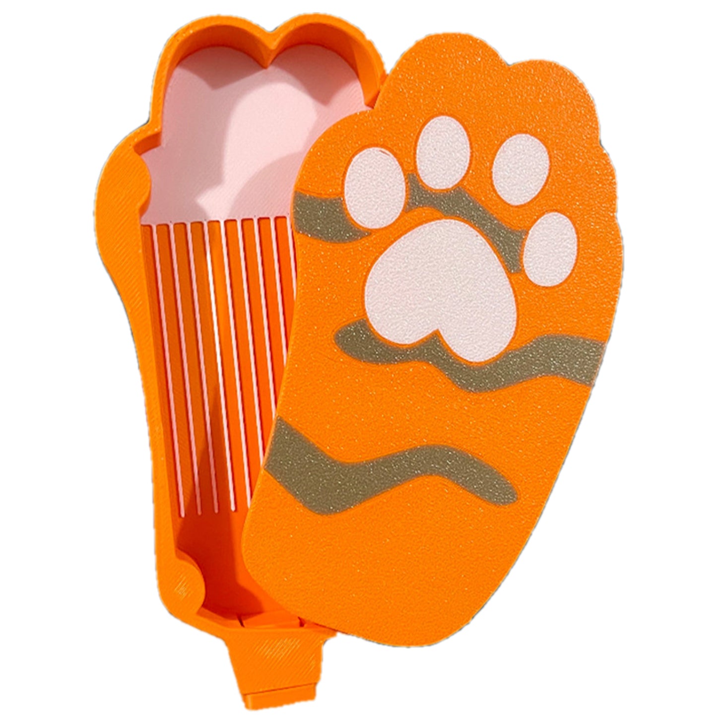 Diamond Painting Tray Organizer with Magnetic Lid for DIY Crafts Beads (Brown L)