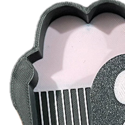 Diamond Painting Tray Organizer with Magnetic Lid for DIY Crafts Beads (Black L)