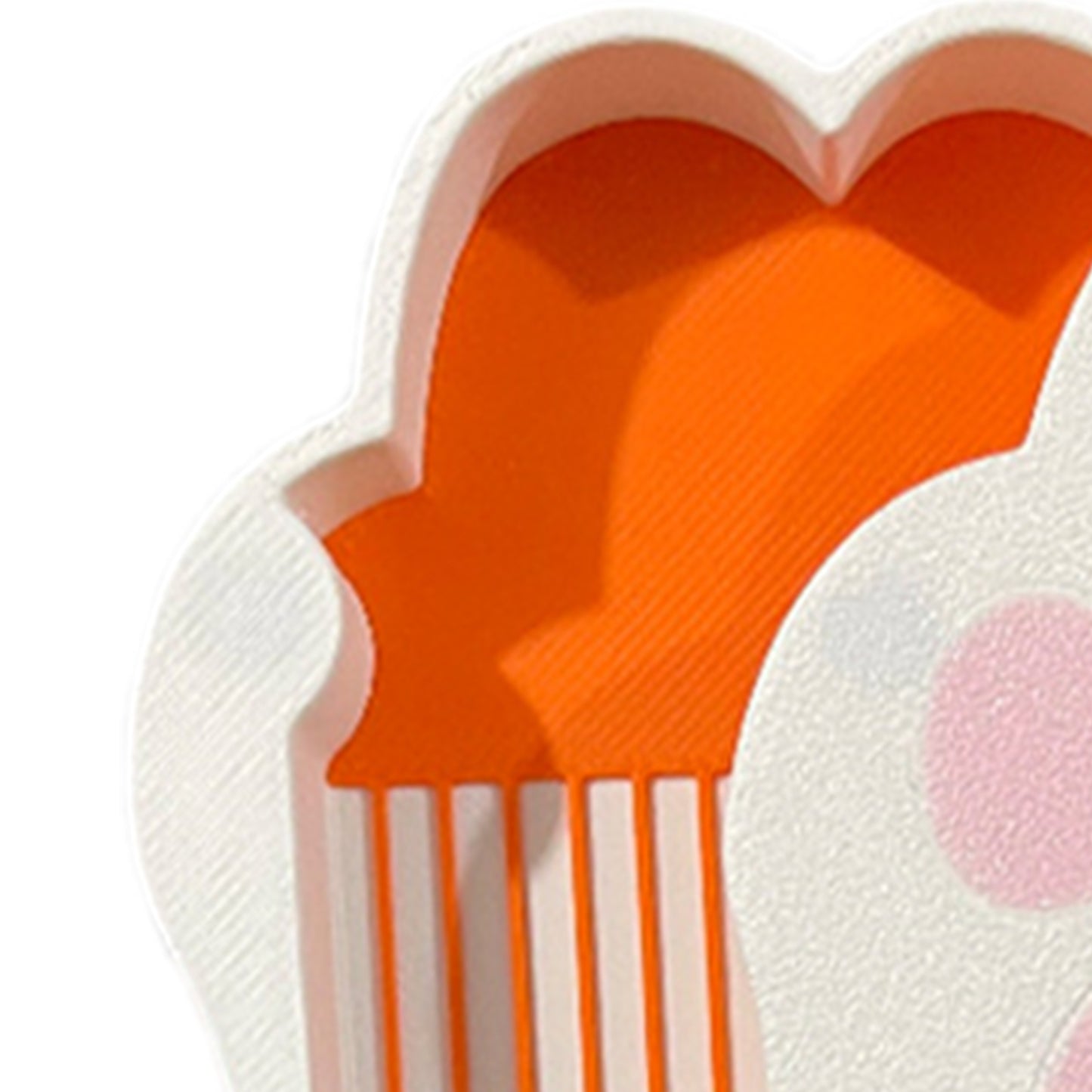 Diamond Painting Tray Organizer with Magnetic Lid for DIY Craft(White-yellow S)