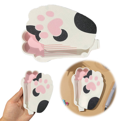 Diamond Painting Tray Organizer with Magnetic Lid for DIY Craft(White-black S)