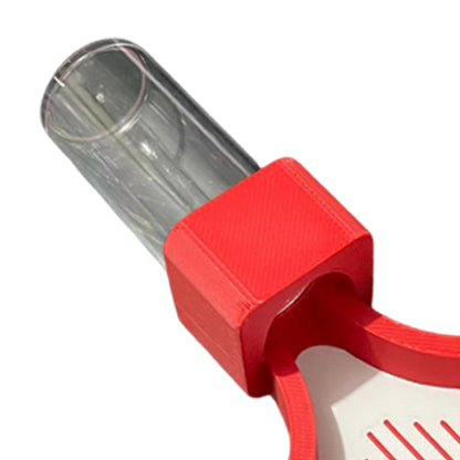 Diamond Art Painting Bead Sorting Tray with Jar for Diamond Art Beads (Red)