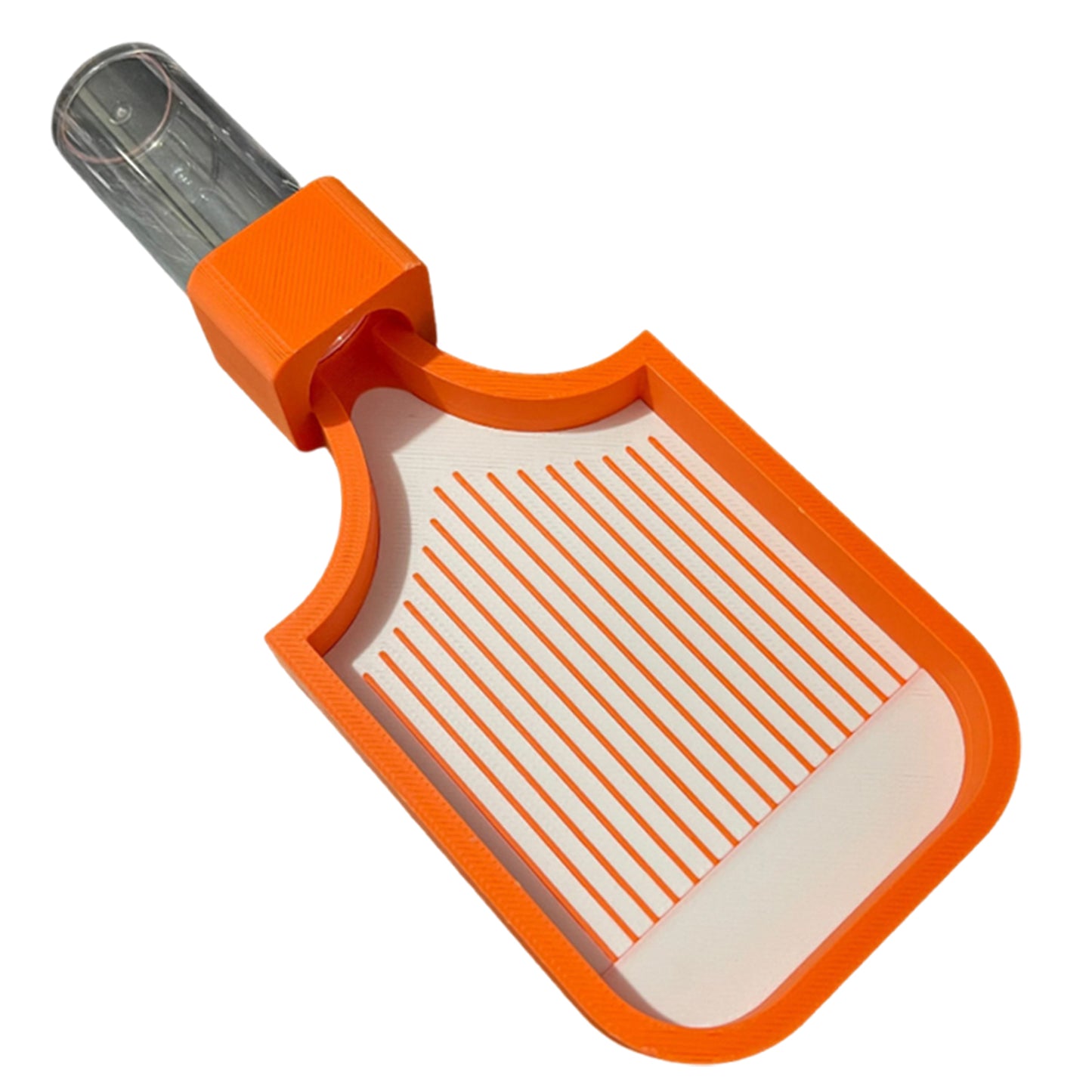 Diamond Art Painting Bead Sorting Tray with Jar for Diamond Art Beads (Orange)