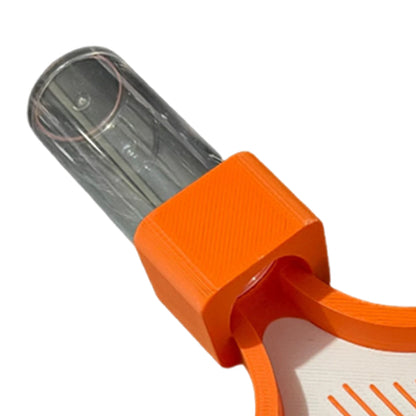 Diamond Art Painting Bead Sorting Tray with Jar for Diamond Art Beads (Orange)