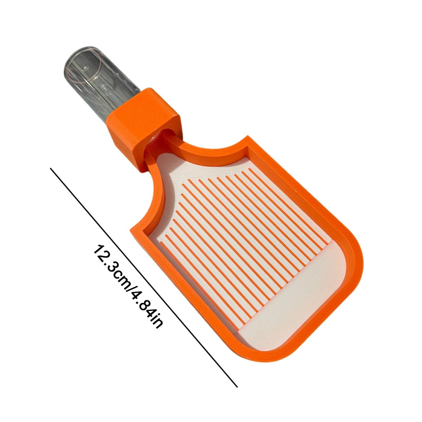 Diamond Art Painting Bead Sorting Tray with Jar for Diamond Art Beads (Orange)