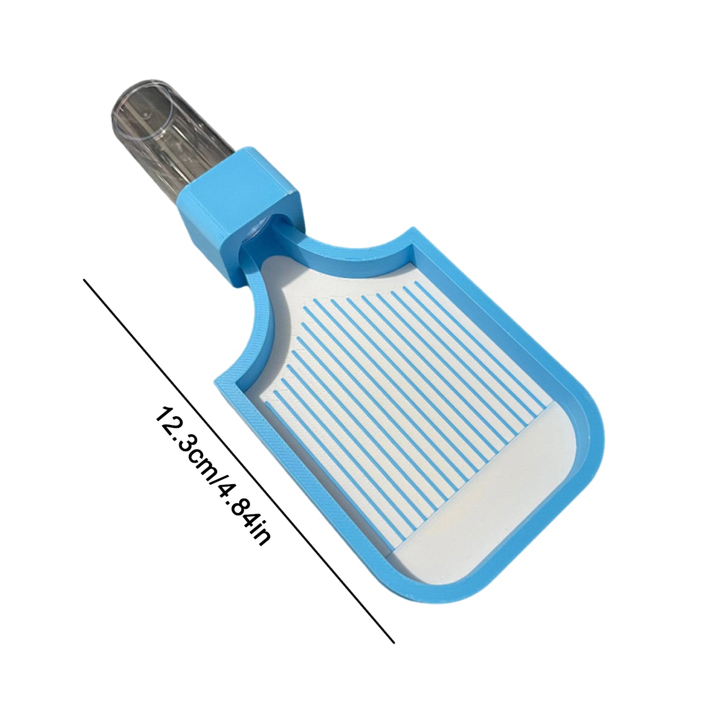 Diamond Art Painting Bead Sorting Tray with Jar for Diamond Art Beads (Blue)