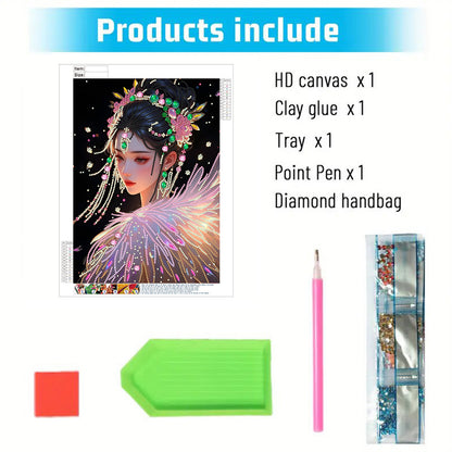Beautiful Girl - Special Shaped Drill Diamond Painting 30*40CM