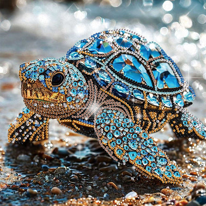 Sea Turtle - Special Shaped Drill Diamond Painting 30*30CM