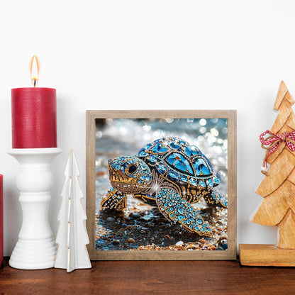 Sea Turtle - Special Shaped Drill Diamond Painting 30*30CM