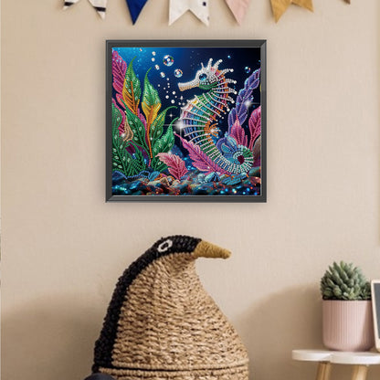 Seahorse - Special Shaped Drill Diamond Painting 30*30CM