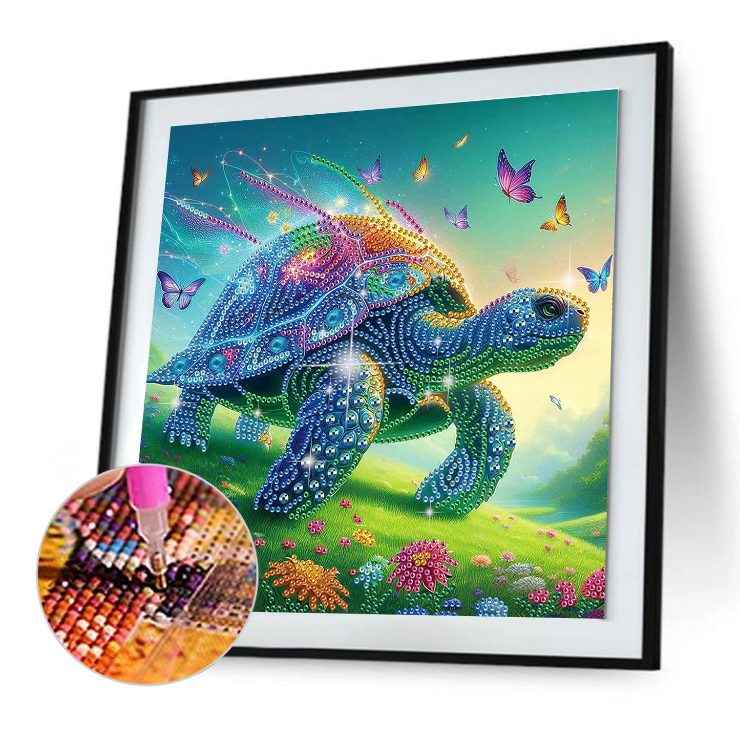 Sea Turtle - Special Shaped Drill Diamond Painting 30*30CM