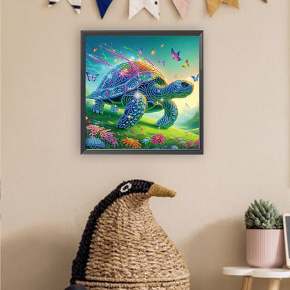 Sea Turtle - Special Shaped Drill Diamond Painting 30*30CM