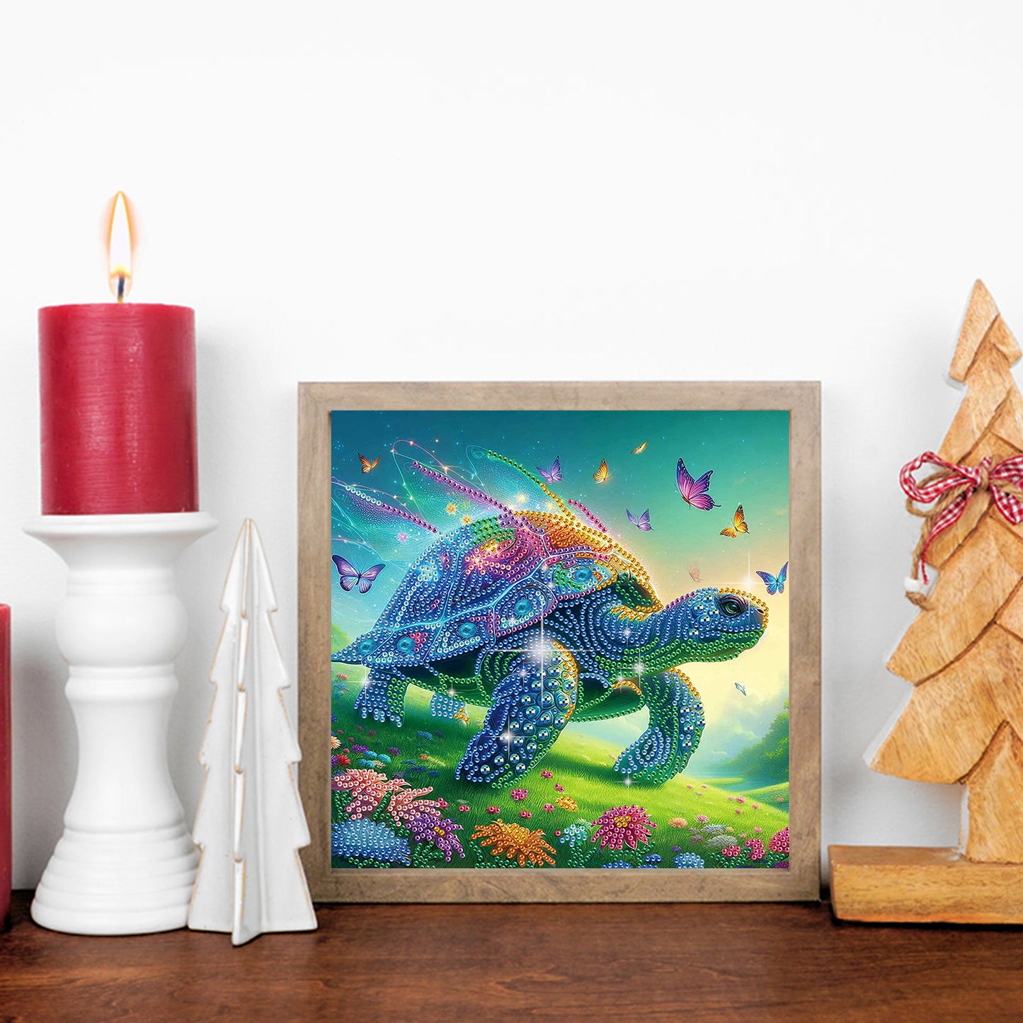 Sea Turtle - Special Shaped Drill Diamond Painting 30*30CM