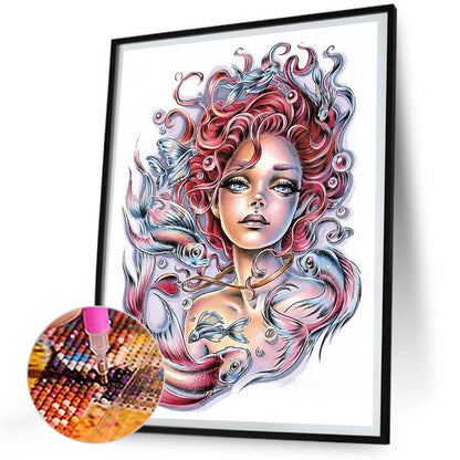 Cartoon Character - Full Round Drill Diamond Painting 30*40CM