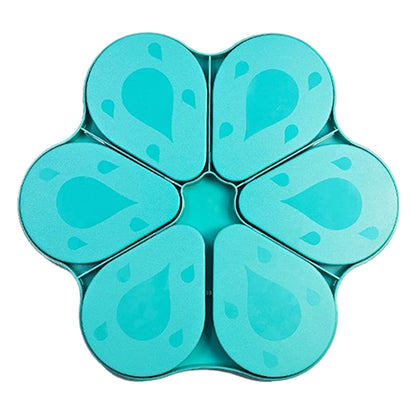 6PCS Diamond Art Trays Cat Paw Diamond Painting Organizer for DIY (Cyan Blue)