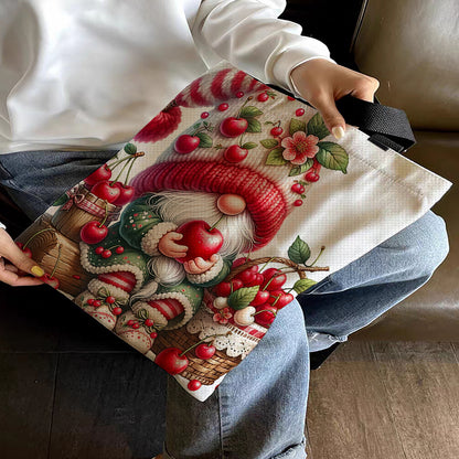 Cherry Goblin Canvas Tote Bag Embroidery Kit 11CT Print 40*40cm for Beginner