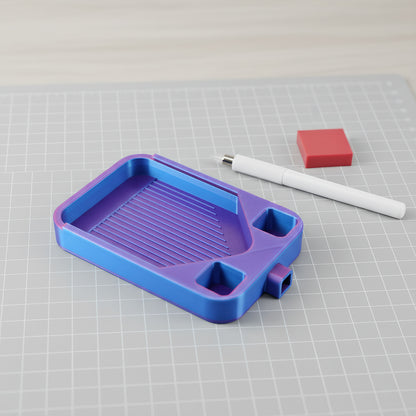 Diamond Painting Storage Container Tray for Diamond Art Beads (Blue Purple)