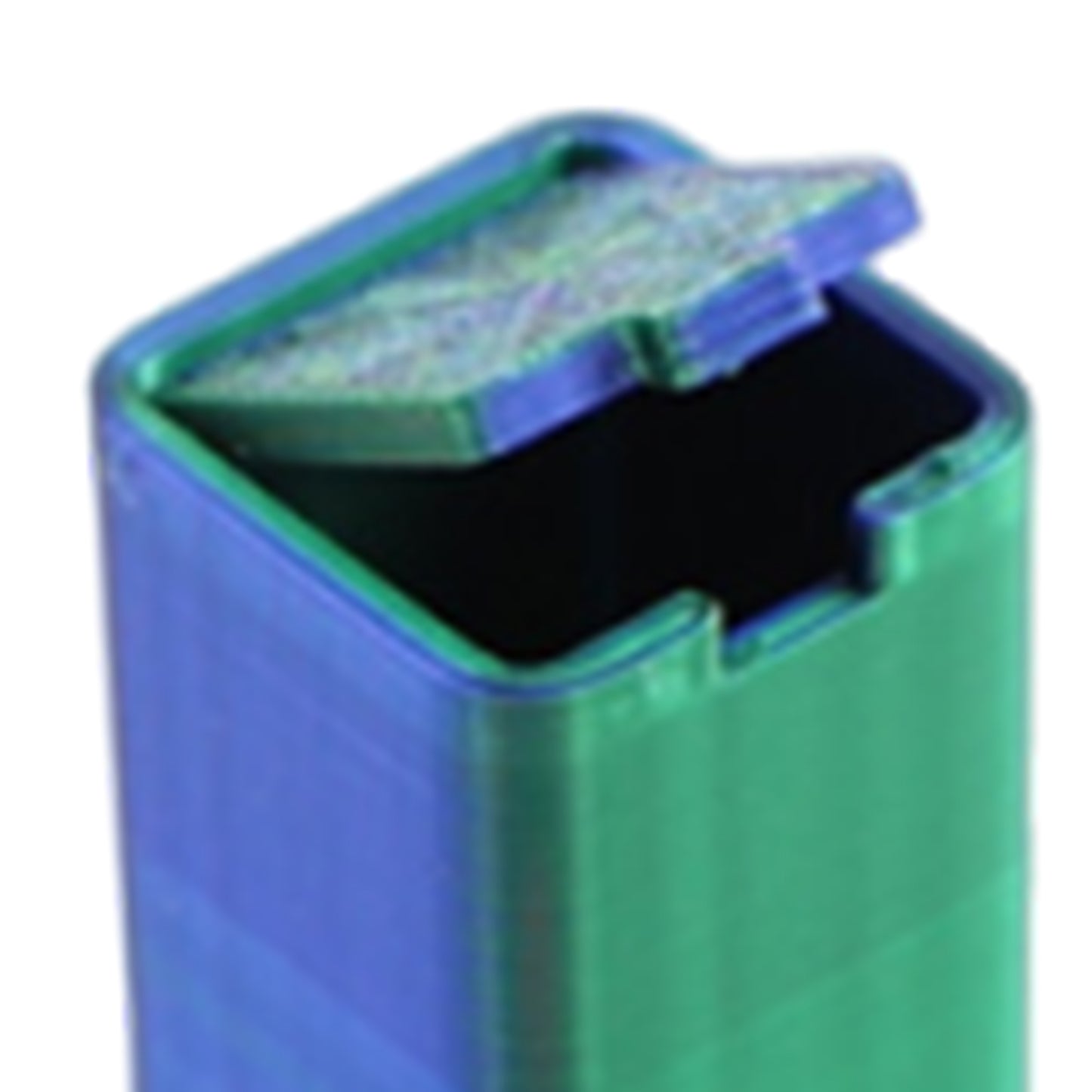 Diamond Painting Storage Container Tray with Stopper Lid for DIY Crafts (Teal)