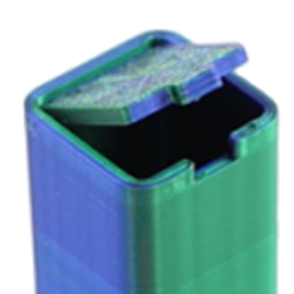 Diamond Painting Storage Container Tray with Stopper Lid for DIY Crafts (Teal)