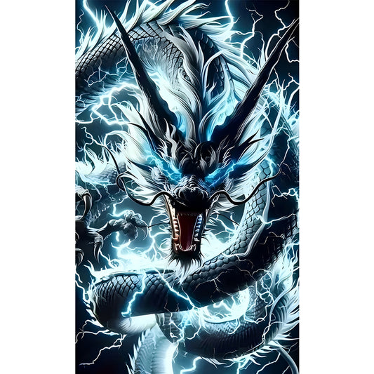 Dragon - Full Round Drill Diamond Painting 30*50CM