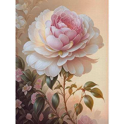 Camellia - 11CT Stamped Cross Stitch 55*70CM(Mona Lisa Brand)