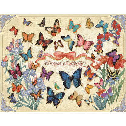 Butterfly - 11CT Stamped Cross Stitch 70*58CM(Mona Lisa Brand)