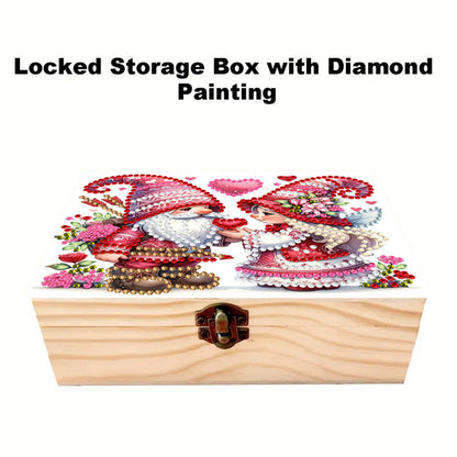 Goblin Love DIY Wooden 5D Diamond Art Diamond Art Storage Box for Adults Gifts