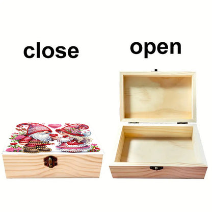 Goblin Love DIY Wooden 5D Diamond Art Diamond Art Storage Box for Adults Gifts