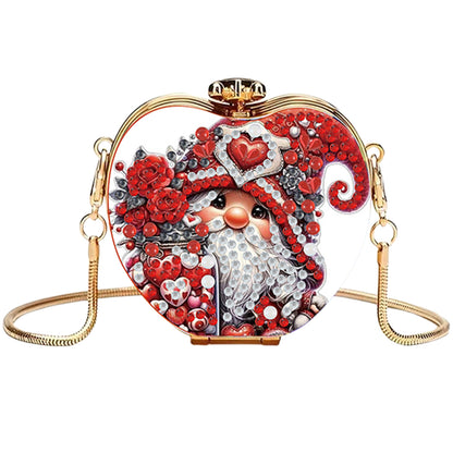 Goblin DIY Acrylic Love Art Diamond Painting Coin Purse w/ Chain for Women Girl