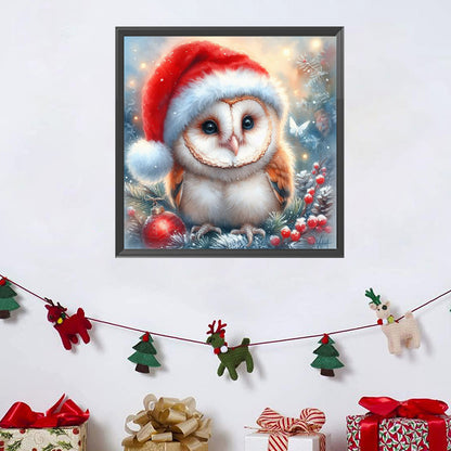 Owl - Full Square Drill Diamond Painting 30*30CM