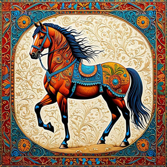 Horse - Full Square Drill Diamond Painting 40*40CM