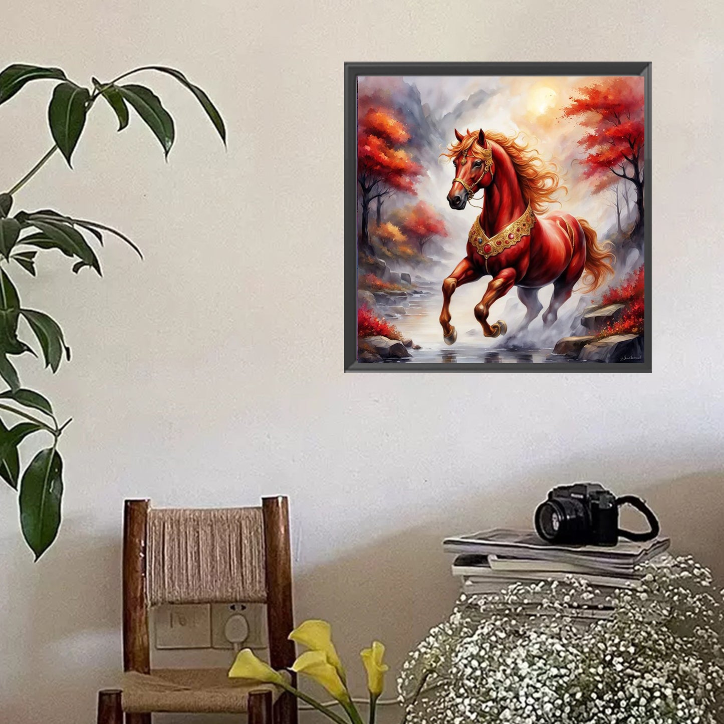 Horse - Full Square Drill Diamond Painting 40*40CM