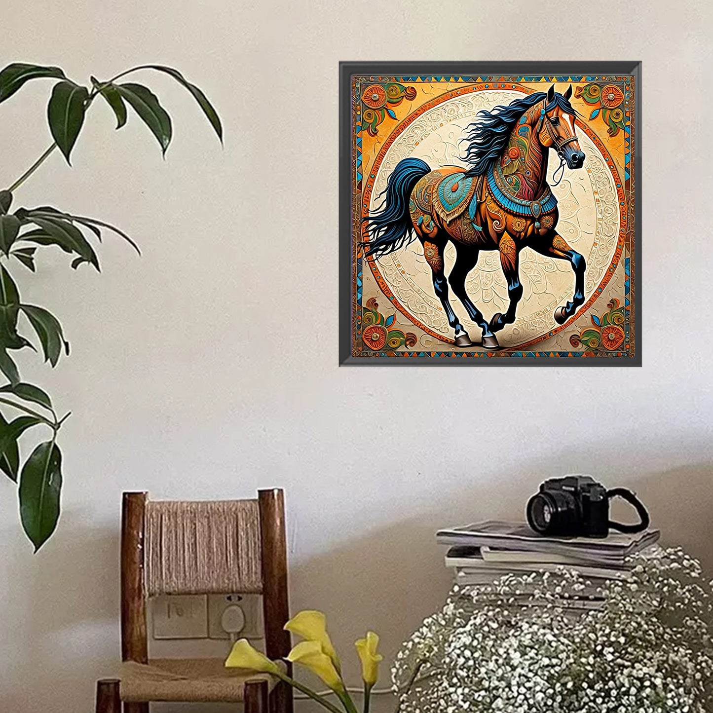 Horse - Full Square Drill Diamond Painting 40*40CM