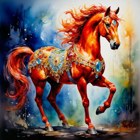 Horse - Full Square Drill Diamond Painting 40*40CM
